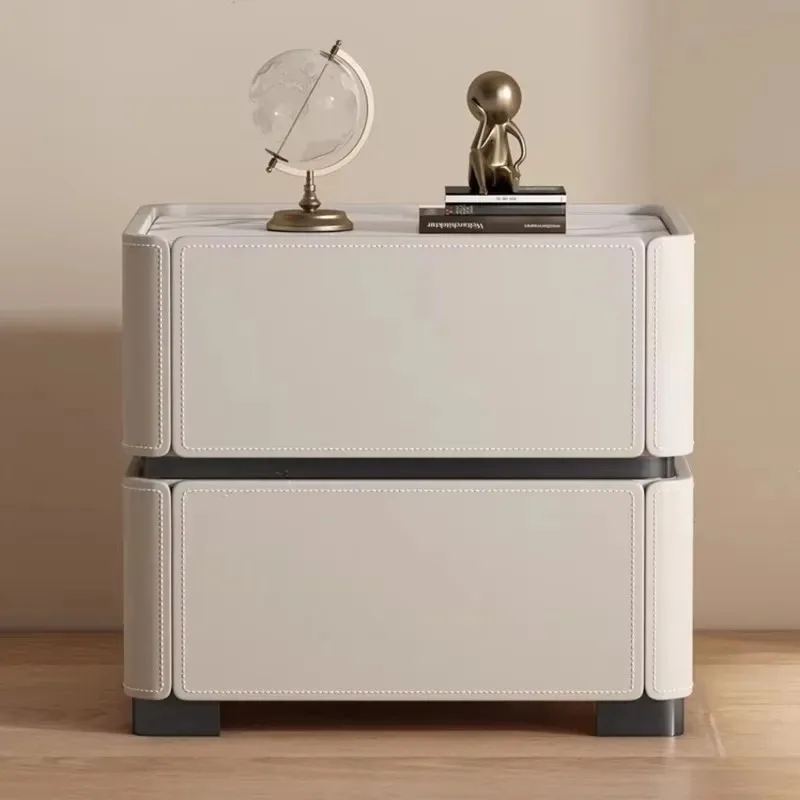 

Creative Luxury Night Table Drawer Modern Nordic Storage Accent Cheap Bedside Table Trendy Wooden Criado Mudo Home Decoration