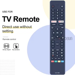 New CLE-1042 Remote Control for HITACHI Konka TV 50QLEDSM20 55QLEDSM20 58QLEDSM20 65QLEDSM20 75QLEDSM20