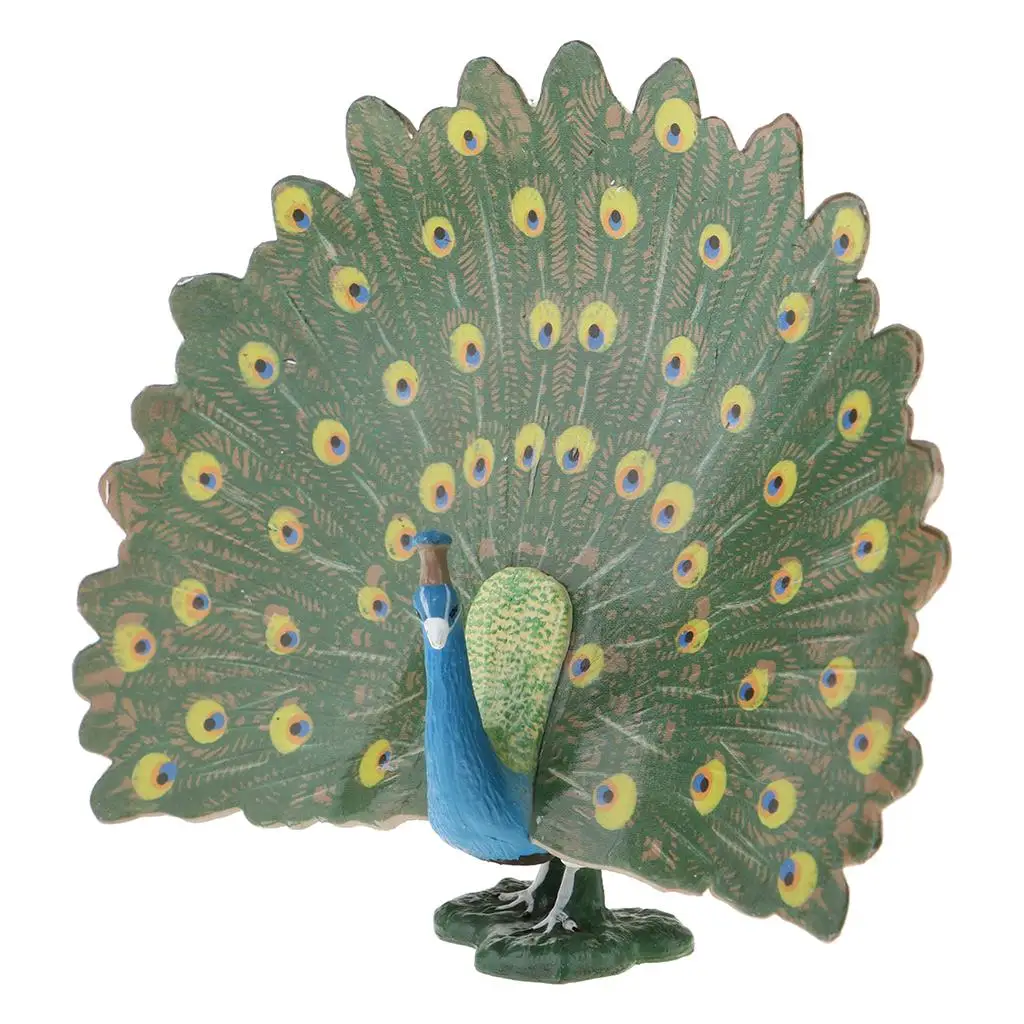 

Figurines and Statues Peacock Ornaments Realistic for Lawn Garden Patio