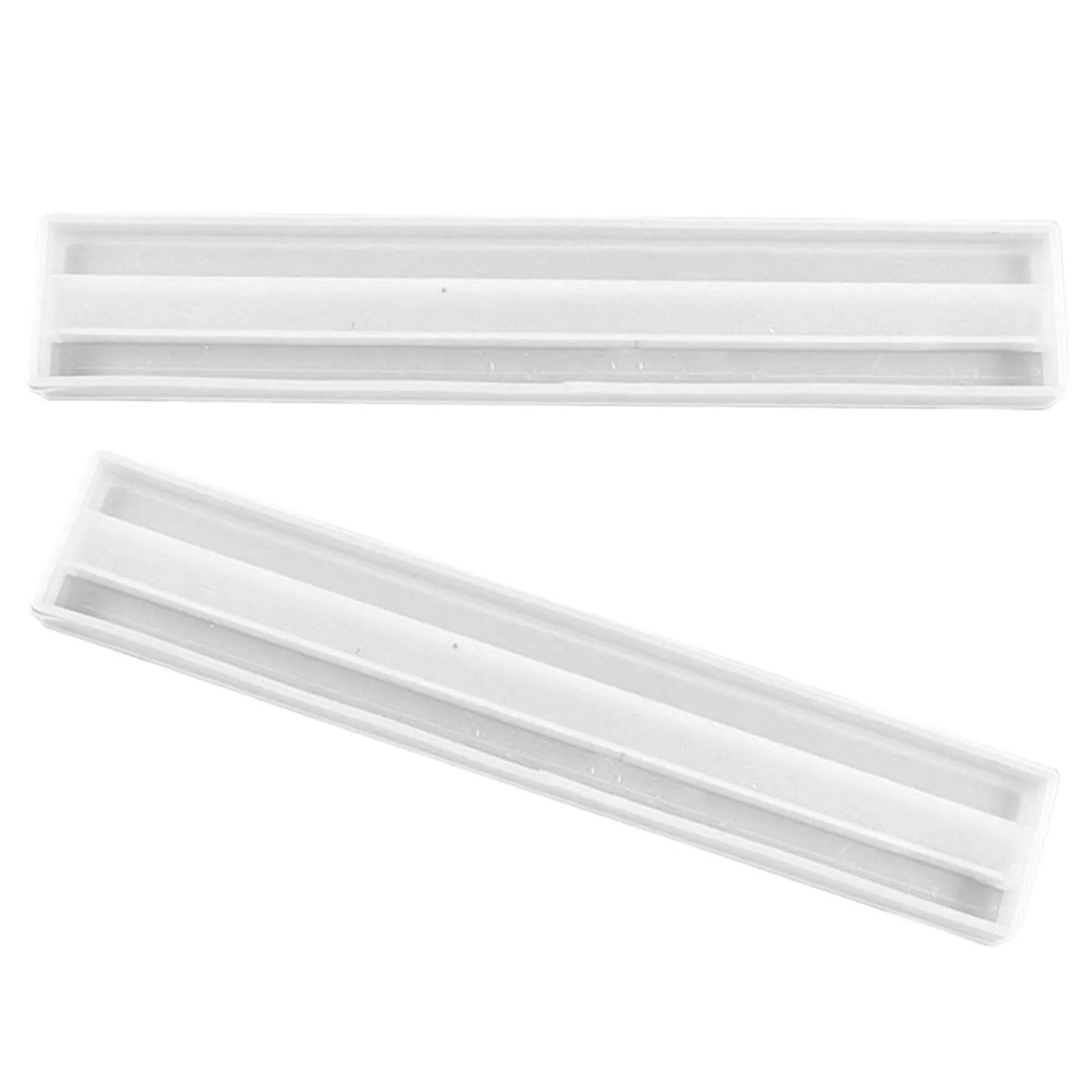 

2Pcs Silicone Domino Stand Mold Epoxy Resin DIY Flexible Reusable Decorative Craft Making Mold for Handmade Holders