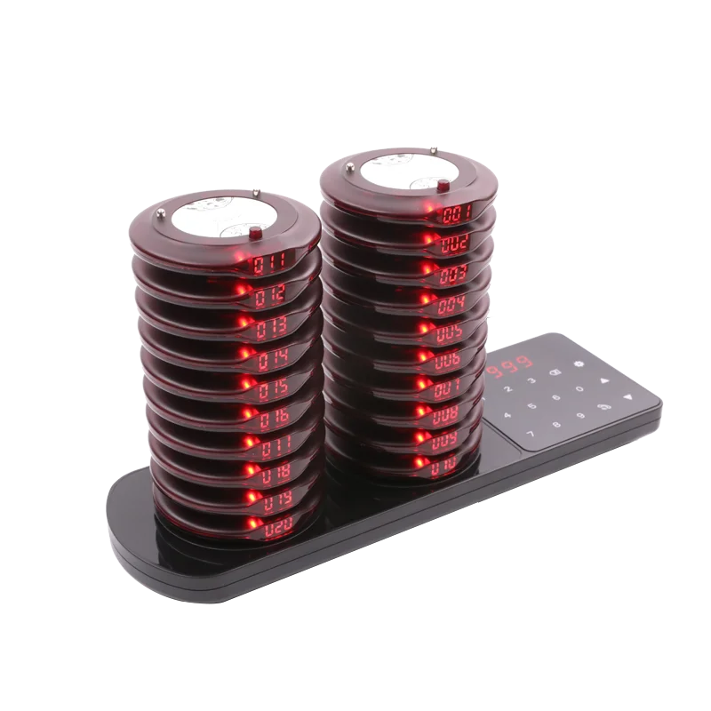 Ordering System Pager Buzzers Customer Beeper for Gourmet Palace Milk Tea Shop Dining Car High Quality Wireless Restaurant