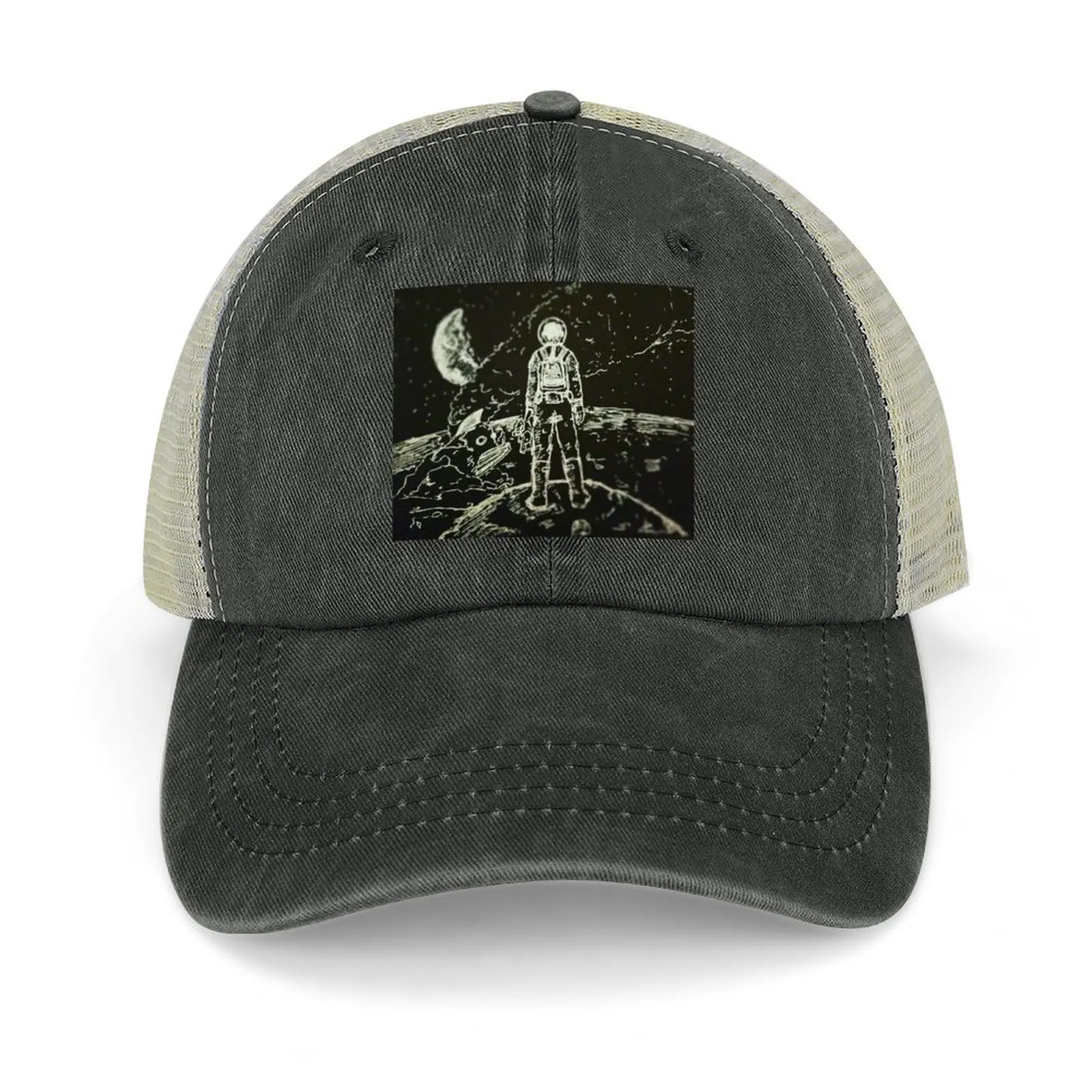 

Grounded Astronaut Baseball Cap Cosplay western Hat Luxury man cap Trucker Cap Women's Beach Outlet 2025 Men's
