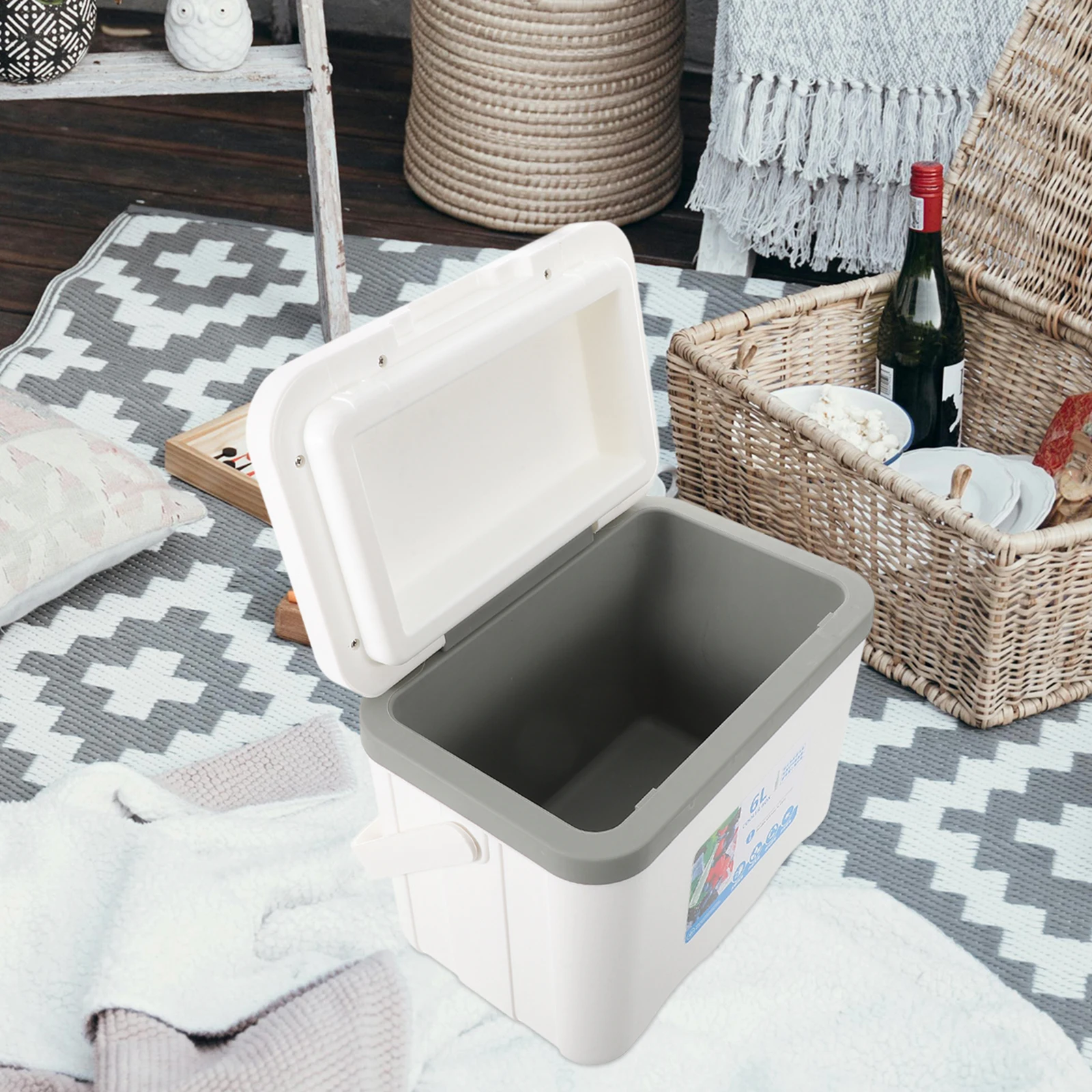 

Large Capacity Cooler Box Portable Insulation Container For Camping Picnic Outdoor Food Storage Car Fridge Coolers