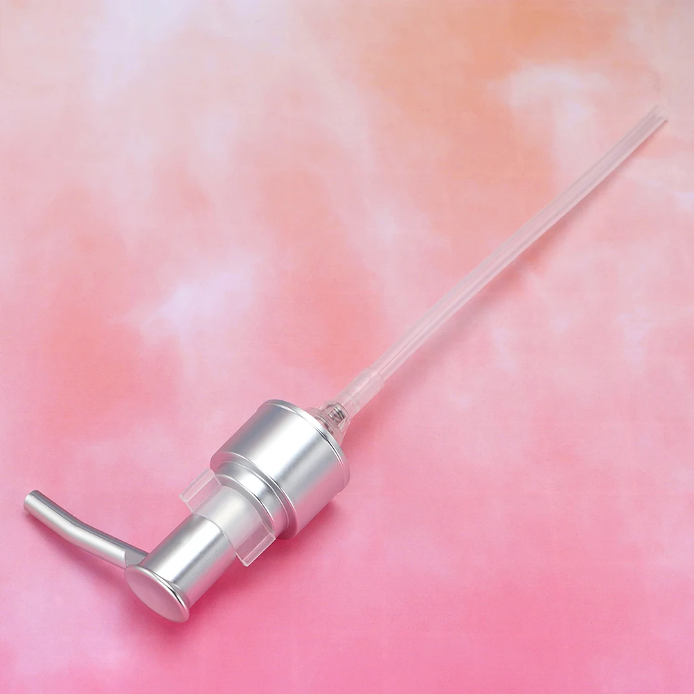 

6pcs Subpackaging Bottle Pump Head Premium Replacement Press Pumps Long Nozzle For Hand Soap Detergent Emulsion 24/410