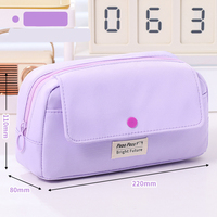 Pencil Case Large Capacity Pencil Bag Cute Cosmetic Bag Oxford Cloth Pencil Pouch Student Supplies Back To School Accessories