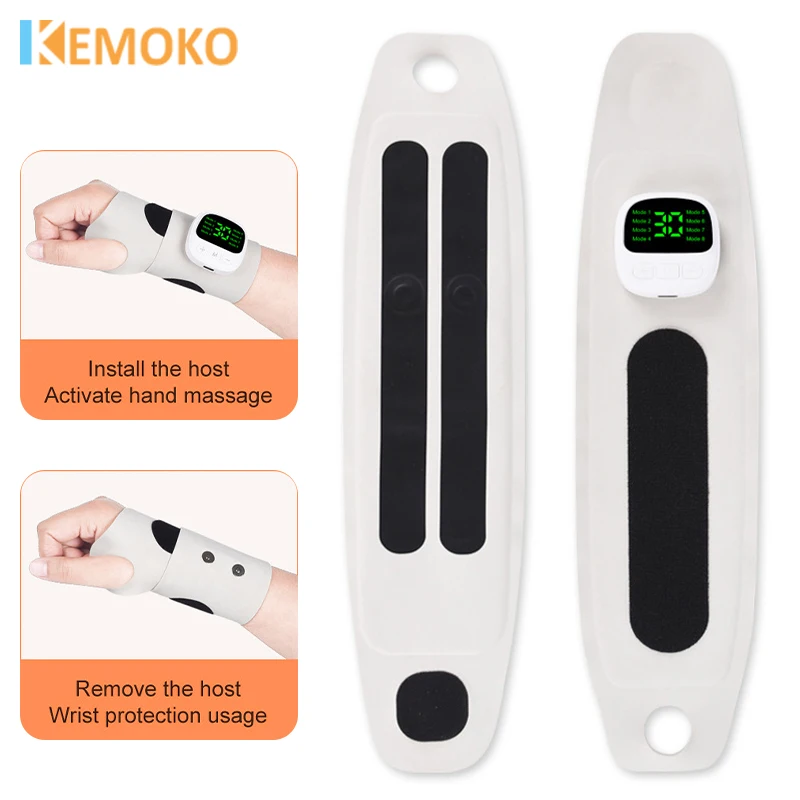

Electric Wrist Massager USB Rechargeable Vibration Relieves Tenosynovitis Massager for Carpal Tunnel Fatigue Relief Health Care
