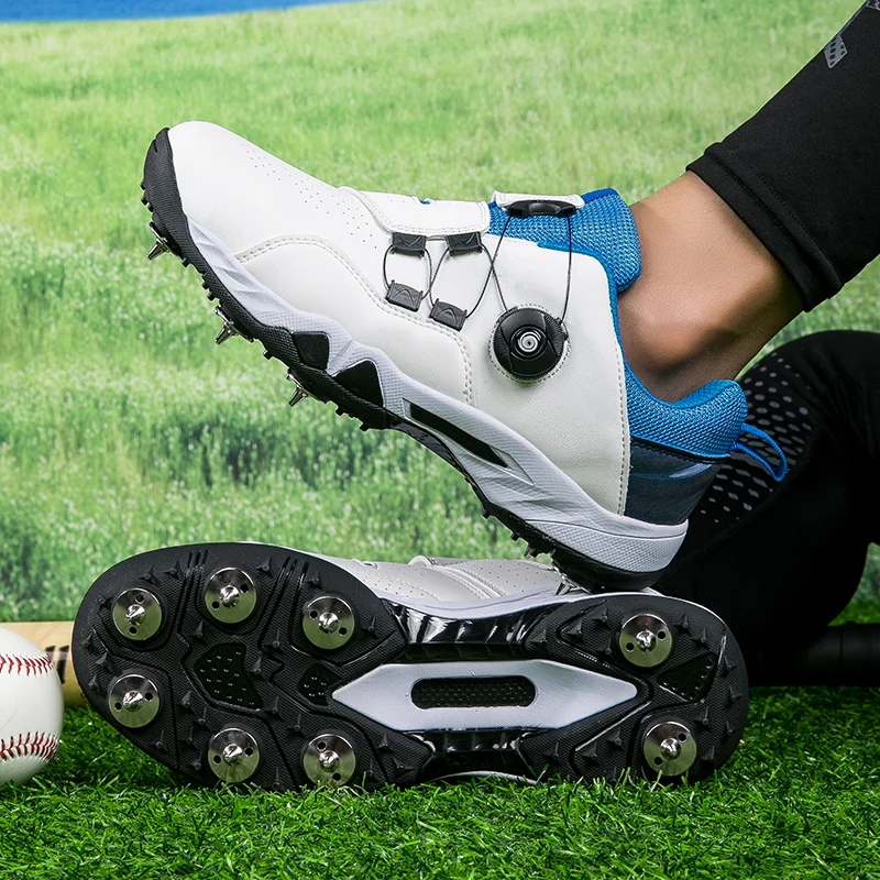 Nieuwe Stijl Heren Honkbalschoenen Antislip Softbal Trainingsschoenen Professionele Puntige Sneakers Heren Comfortabele Honkbal Sneakers