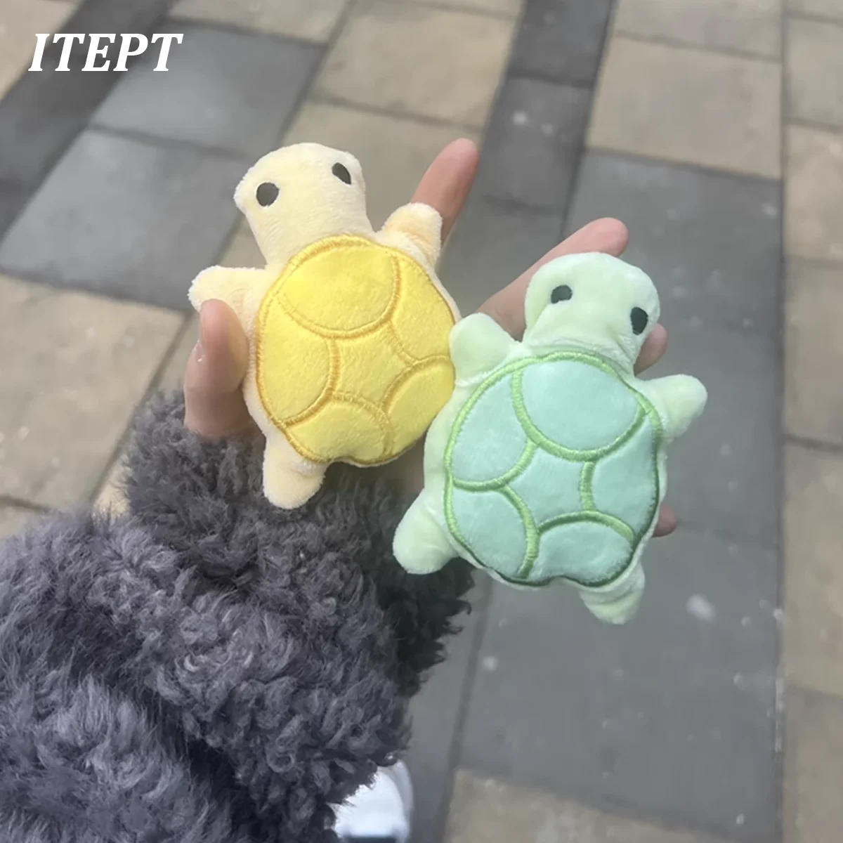 Mini Niedliches Schildkröten-Hundespielzeug, Quietschendes Hundespielzeug für Zahnentwicklung, Weich und Sicher, Gut für die Zahngesundheit, Geeignet für Welpen – Detail 5