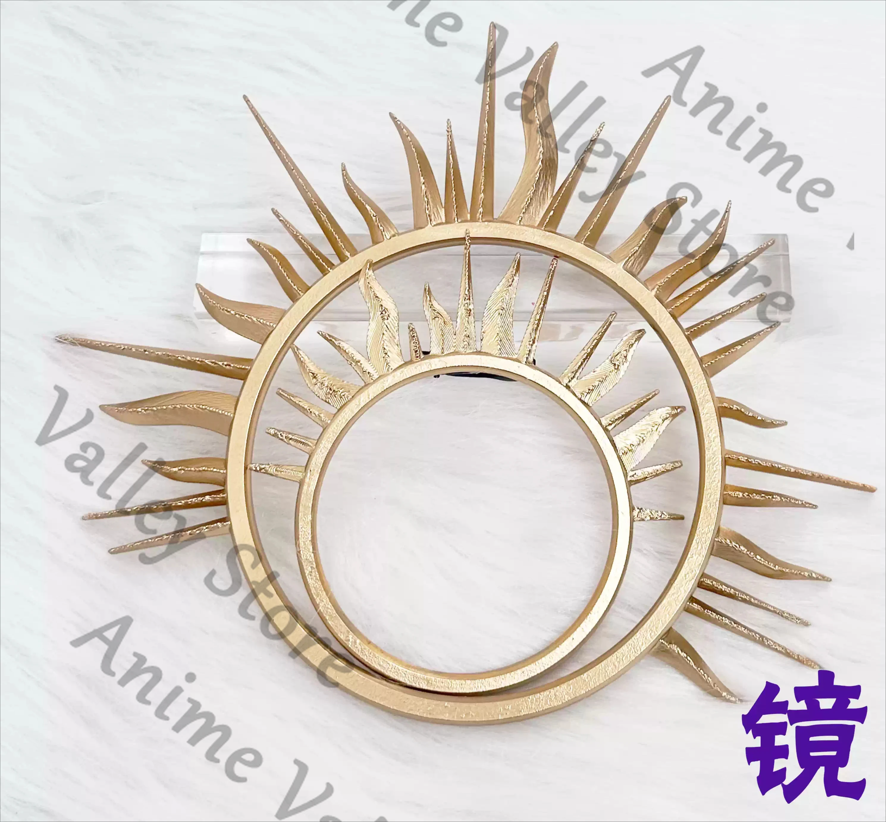 

Anime Identity V Photographer Cosplay Aureole Halo Prop Cartoon Headwear Hairclip Hair Slide Comic Exhibition Props Ornament