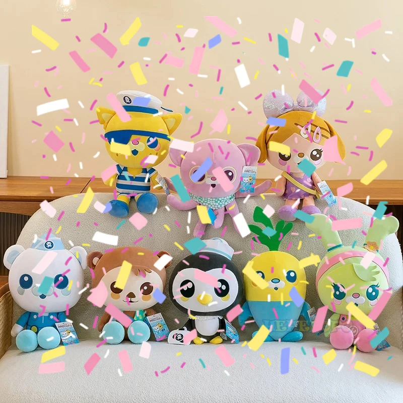 

20cm Octonauts Plush Toys with Barnacles, Peso, Kwazii and Tweak Characters - Cute Animal Stuffed Toys for Kids' Birthday Gift