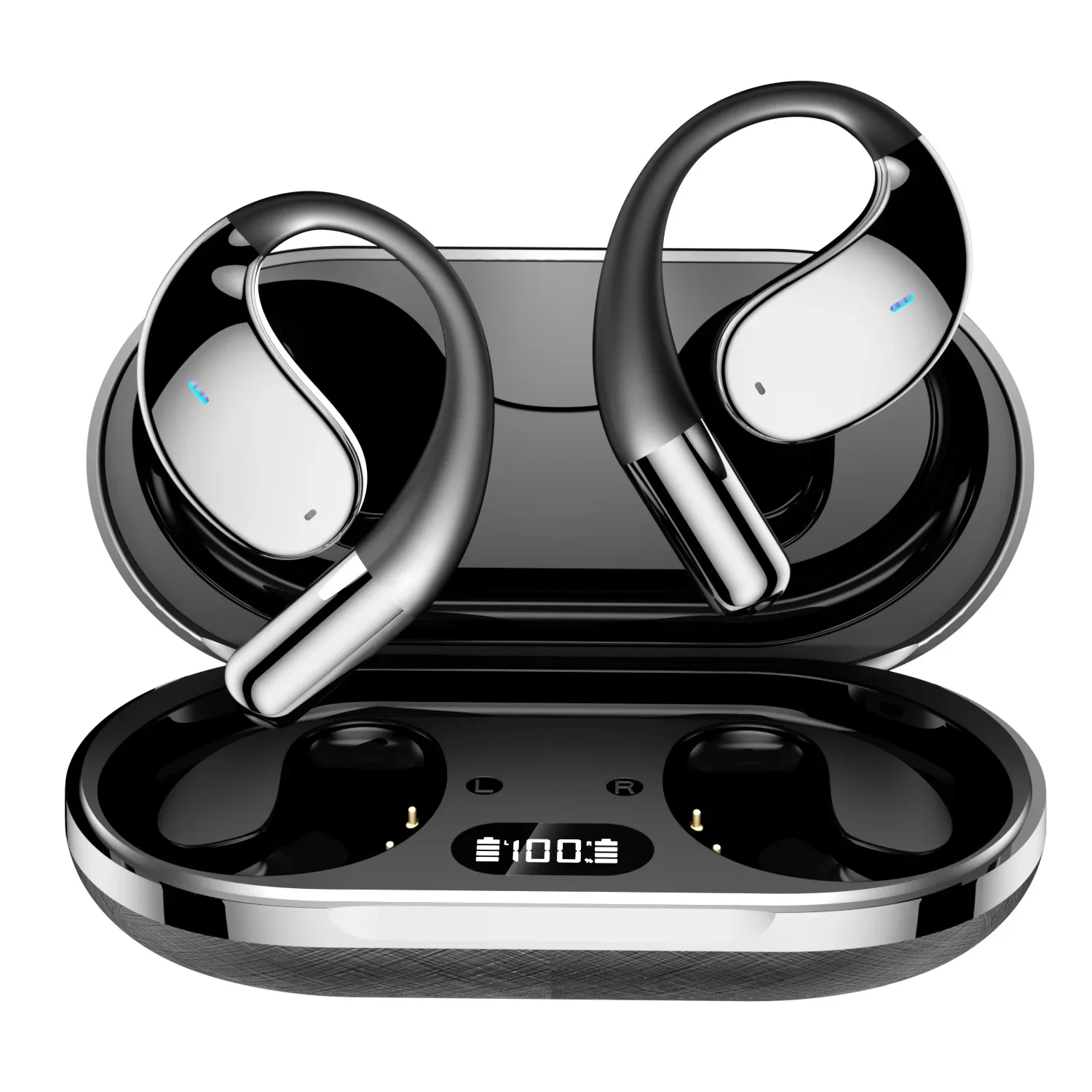 AI Translation YYK-Q39 Open Bluetooth Headset Ear Clip OWS Long