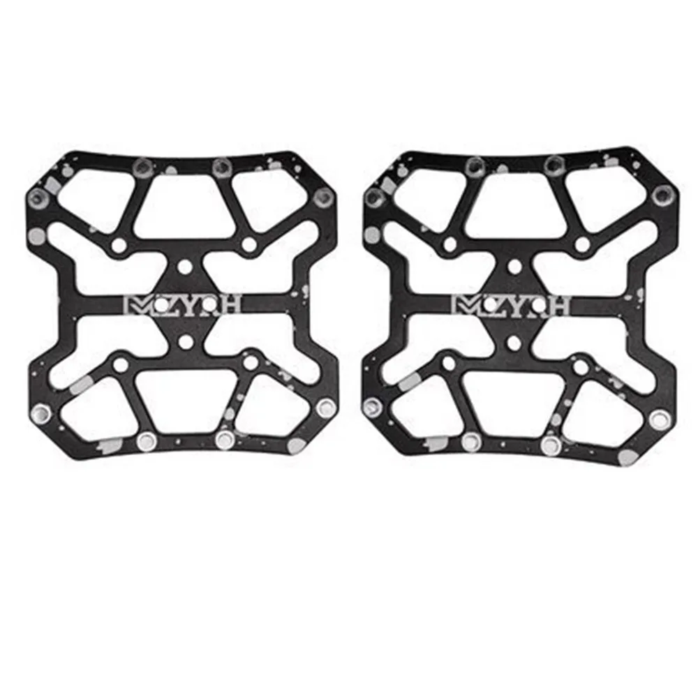 2pcs Aluminum Alloy Bicycle Clipless Pedal Anti-slip Ultralight Clipless Pedal Classic Delicate Platform Adapters For SPD KEO