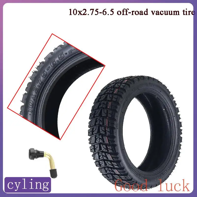 

10-дюймовая внедорожная бескамерная шина 10x2.75-6.5 (10x2.70-6.5) для электросамокатов Segway Mini S Pro Max G30 и самобалансирующихся устройств