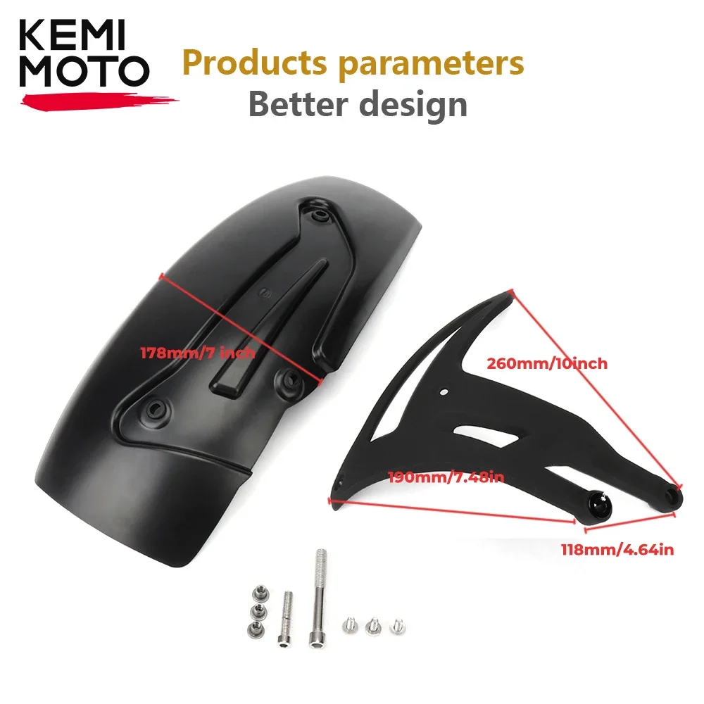 Motorcycle Rear Fender For BMW R1250GS R1200GS LC ADV R1200 R1250 R 1250 GS 1250GS Adventure Mudguard Tire Hugger Accessories