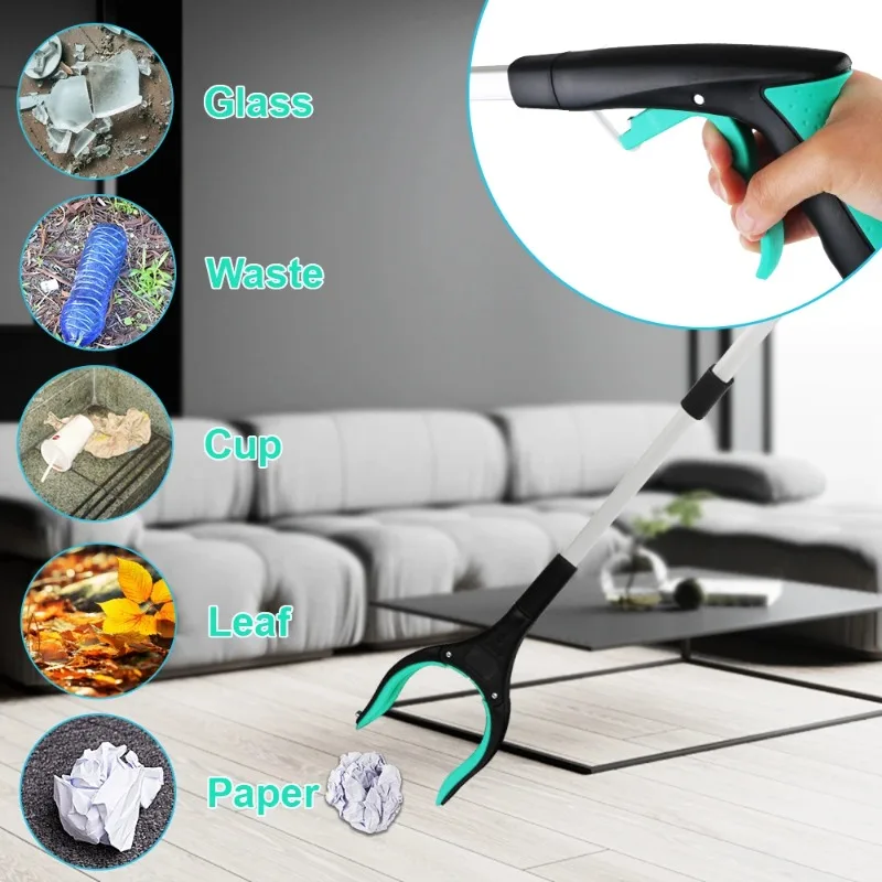 Składany chwytak - Rozszerz swoją zasięg, lekki i składany dla łatwego przechowywania, niezbędny pomocnik domowy