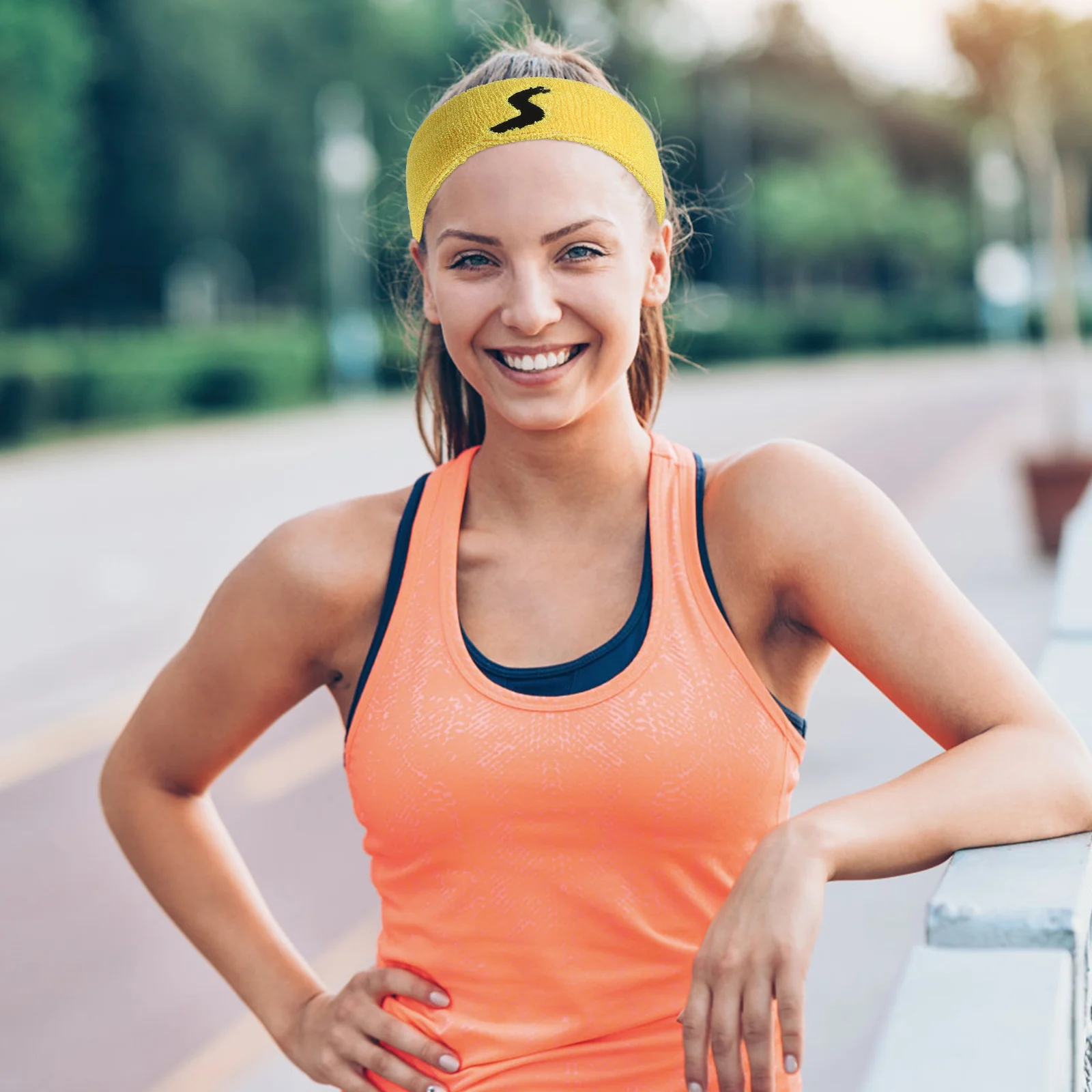

Headband Sport Men Headbands for Hair Woman Sports Elastic Knitting Hairband Sweatband