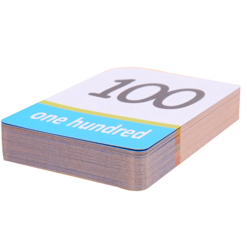 2 Sets 51 Numbers 52 Alphabet English Flash Cards For Kids Early Learning Educational Abc Number Matching Game Puzzle Flashcards