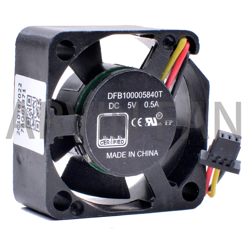 Brand New Original DFB100005840T 2.5cm 2510 25mm 25x25x10mm DC5V 0.5A Miniature Large Air Volume Cooling Fan