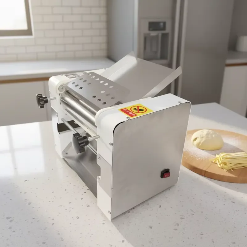 Commercial Multifunctional Noodle and Dumpling Skin Making Machine 220V Small Electric Press for Fresh Pasta Dough Wrapper