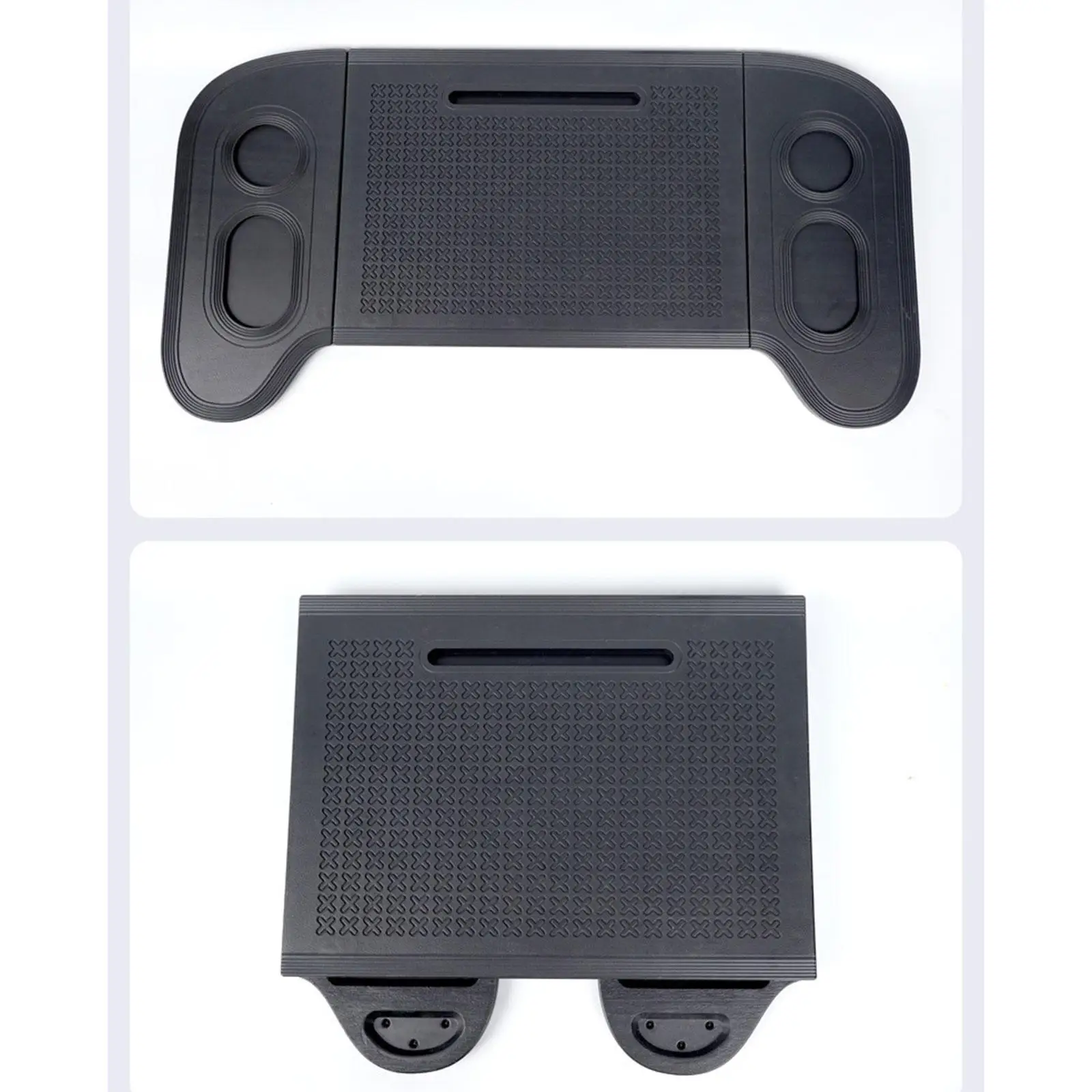 Foldable Car Laptop Desk Steering Wheel Tray Multipurpose Table Waterproof Scratch Resistant for Vehicle Trips