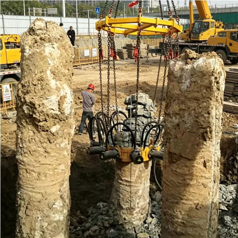 Construction Demolition Equipment, Hydraulic Pile Breaker for Foundation Pile Breaking & Piling Engineering