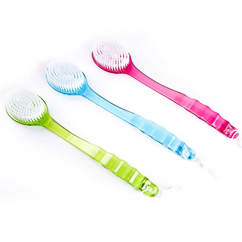 Back Body Bath Shower Cleaning Brushes Bath Brush Long Handle Exfoliating Scrub Skin Massager Exfoliation Bathroom Brush