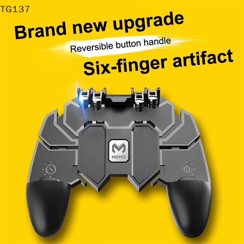 PUBG Mobile Gamepad Controller Joystick Trigger für Mobiltelefon-Gaming Free Fire Kompatibel mit Android-Telefonen ohne Marken