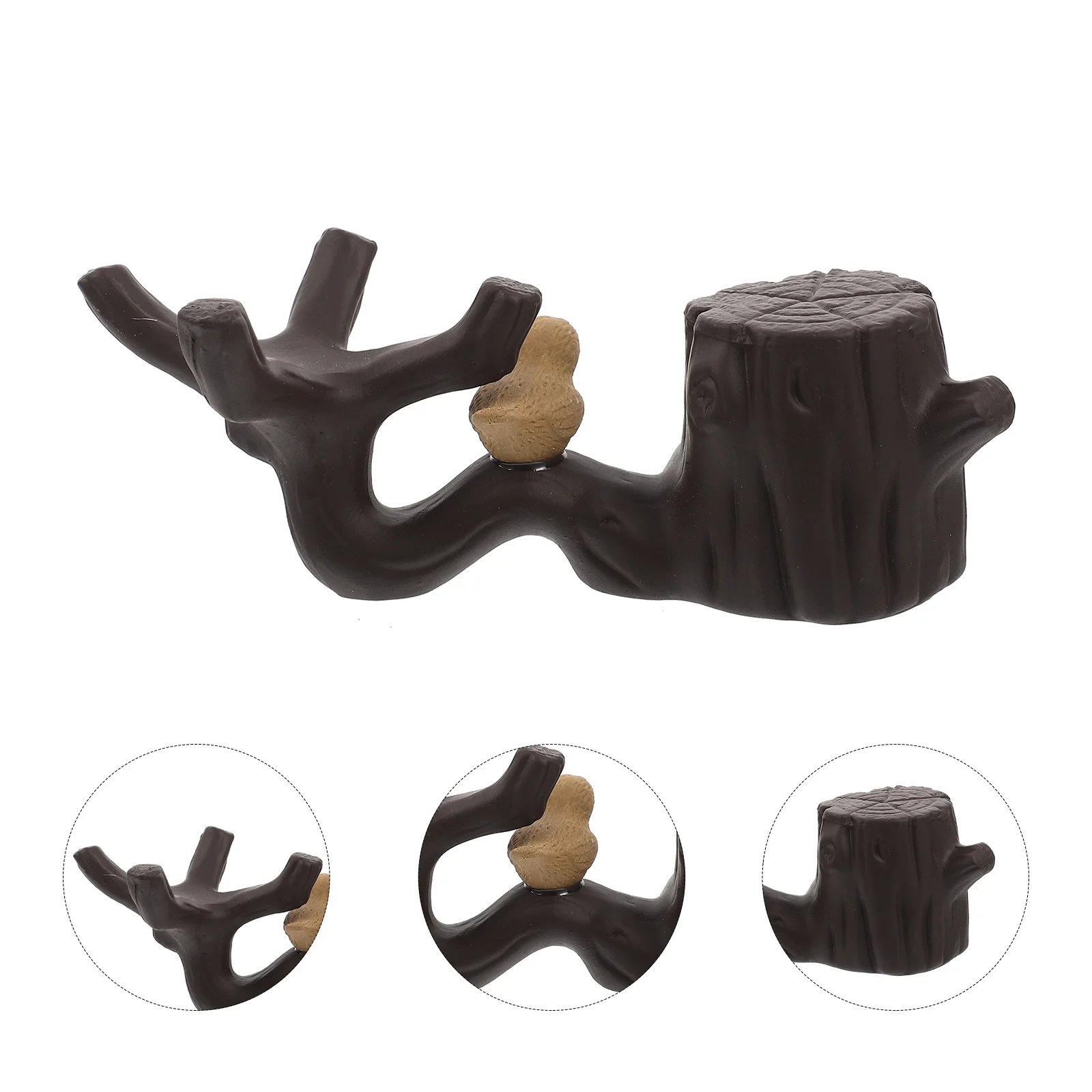 

Elegant Teapot Cover Stand with High Base for Lid and Cup Storage Decorative Tea Ceremony Supply Lifetime Use Teaware