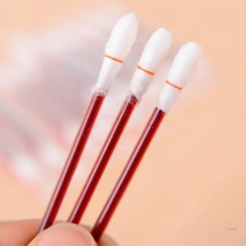 M5TC 50Pcs/Set Disposable Iodine Swabs Household Outdoor Medical Swabs Individually Wrapped for Wound Care