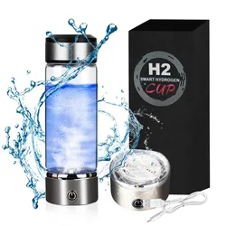 Hydrogen Water Bottle Portable Hydrogen Water Bottle Generator, 3Min Quick Electrolysis, Suitable for Office, Travel, Exercise