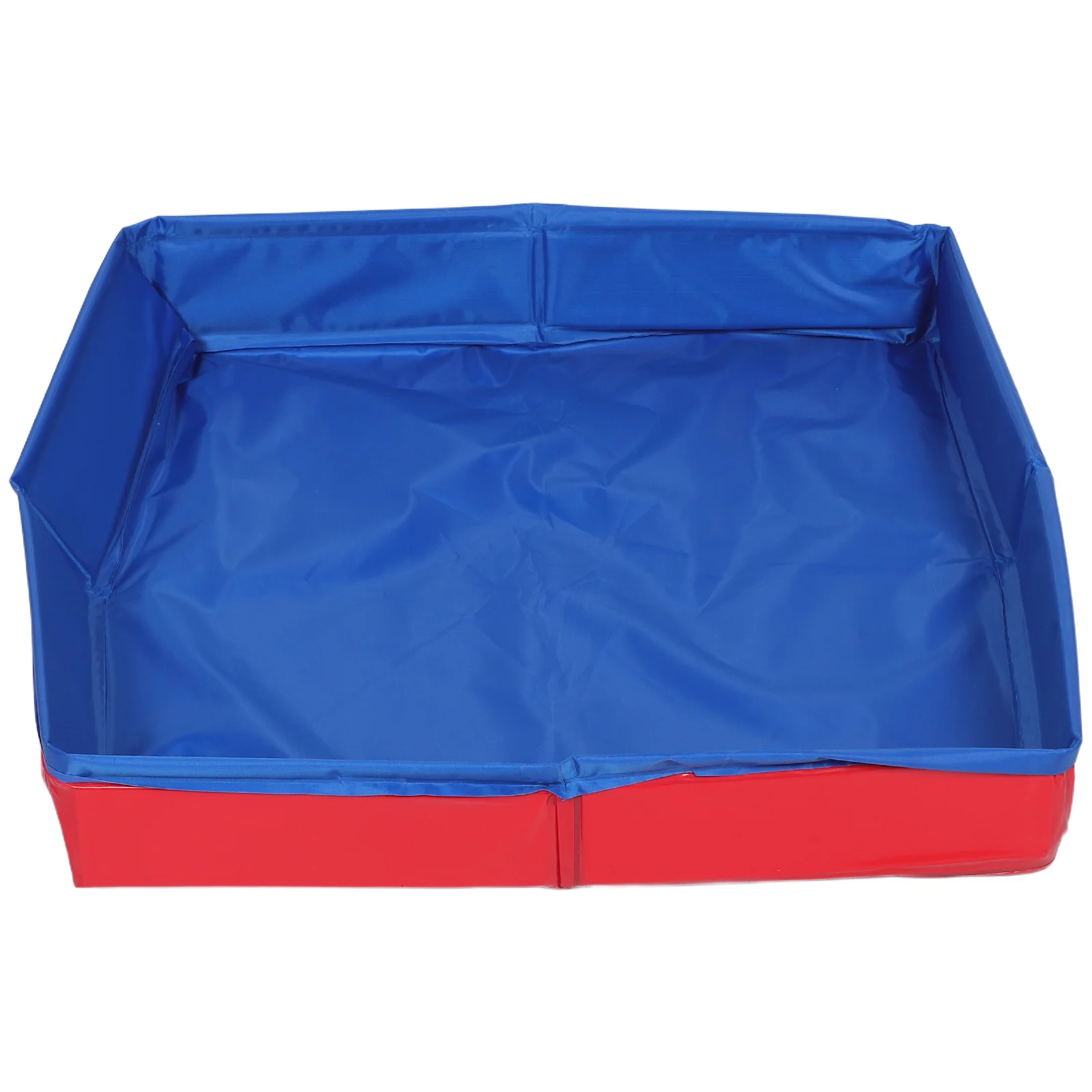 Vassoio di sabbia pieghevole da 19,65X3,34 pollici per i più piccoli Sabbiera portatile per bambini Gioco all'aperto per interni Attività di apprendimento con pozzo di sabbia per bambini