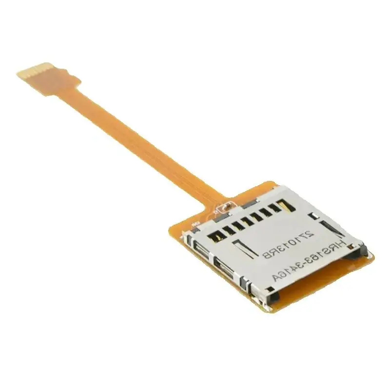 Micro SD TF to SD Memory Card Kit Male To SD Female Extension Soft Flat FPC Cable Extender