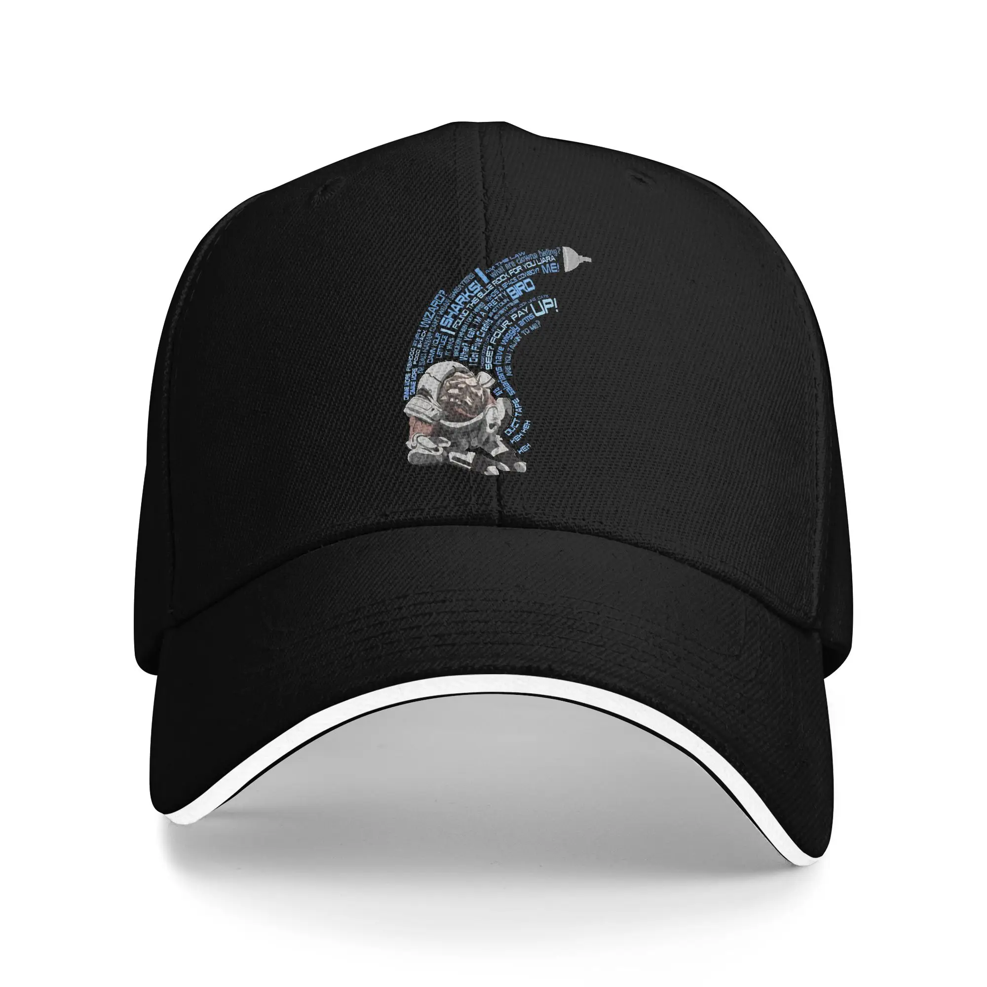 Shower Grunt Effect Mass Game Baseball Cap Hip Hop  Sandwich Caps Unisex Style Adjustable Caps Hat Sport