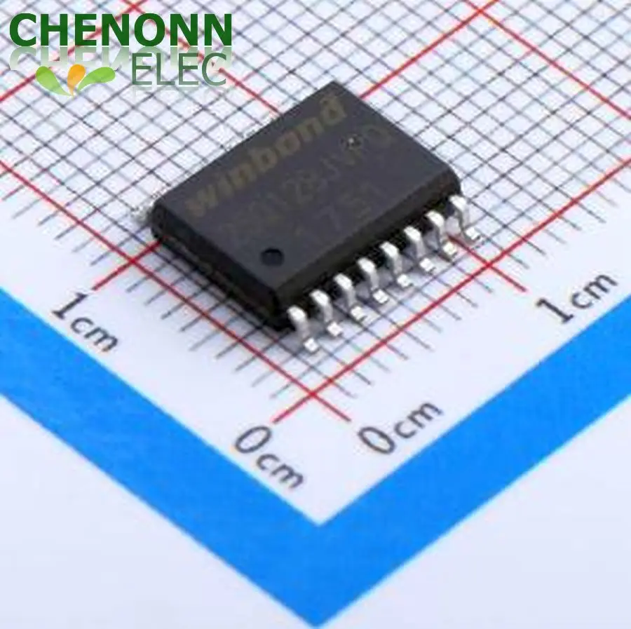 10PCS/LOT W25Q128JVFIQ (NOR FLASH)