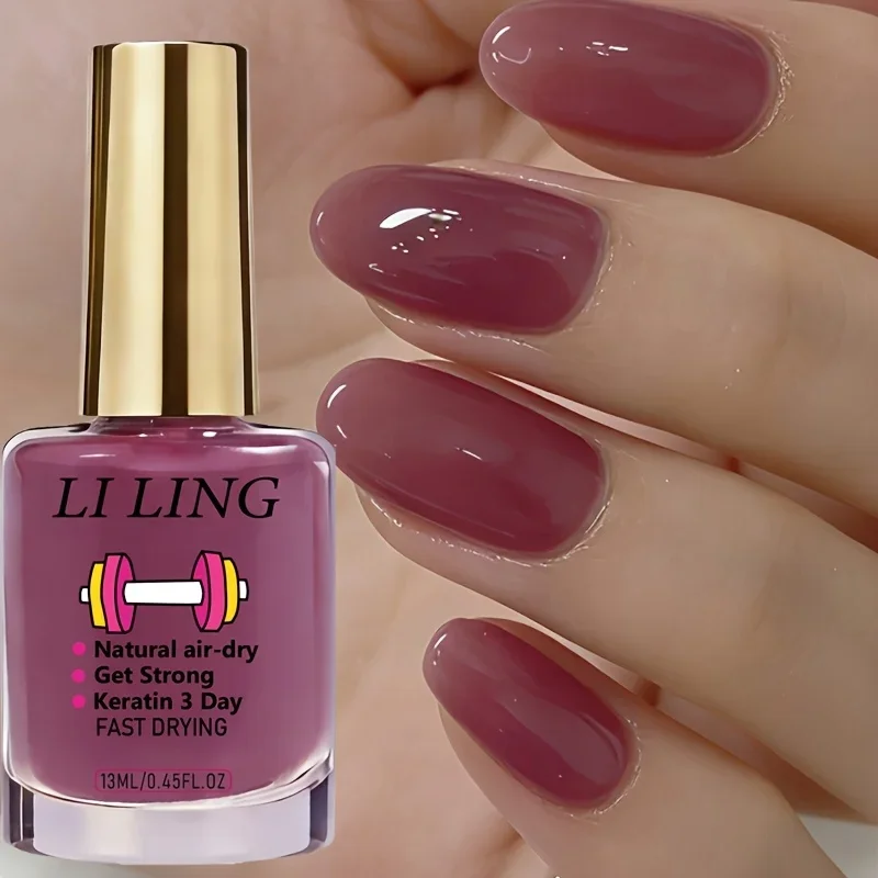 Summer New Icy Berry Nail Polish, Fast Dry Natural Dry, Nail Hardener, Salon Manicure Supplies for Women