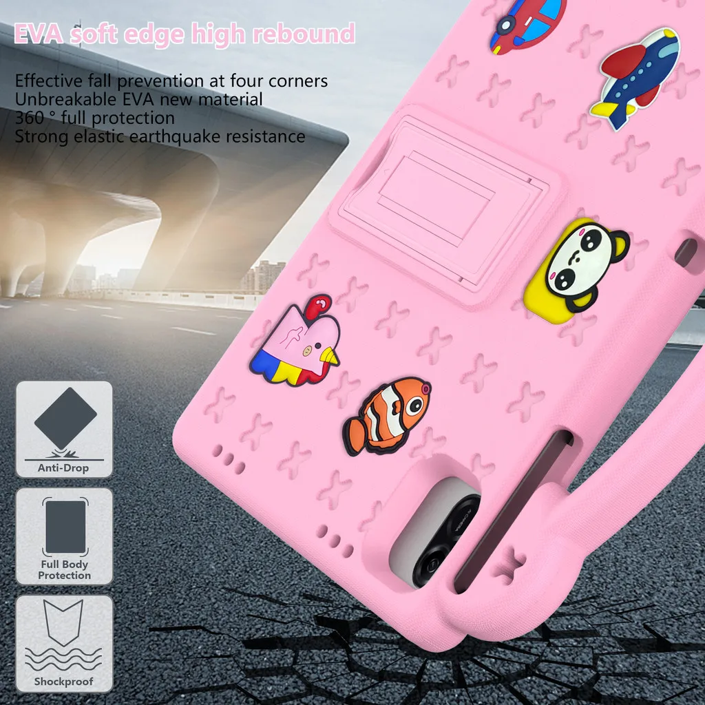 Case for DOOGEE T30S T30 Ultra Pro SE Tablet 11 Inch Kids Eva Case Shockproof Stand Cover  Handle Stand Cover Protective Shell