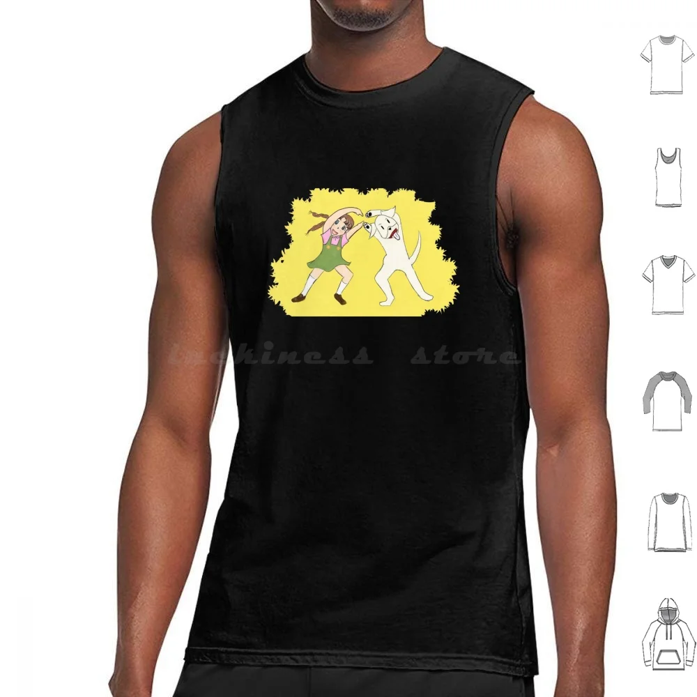 Fullmetal Ha Tank Tops Print Cotton Fullmetal Ha Alchemist Nina Chimera Nina Tucker Ha Sad Funny Dark Humor Meme