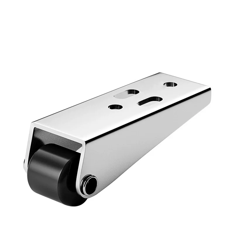 Aluminum Alloy Flat Door Sagging Roller, Sliding Door Guide Wheel, Anti-Rail Lifter, Rustproof, Galvanized Sliding