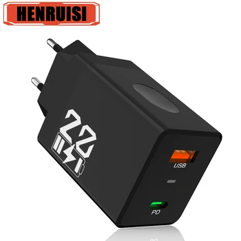 20W USB şarj PD tipi C hızlı şarj cep telefonu şarj güç adaptörleri iPhone 15 için Xiaomi Samsung ab/abd Plug duvar şarj