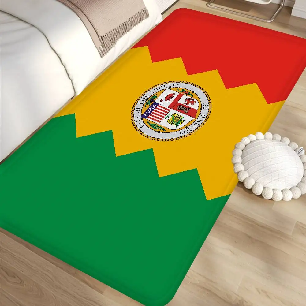 Los Angeles Entrance Door Mat Nordic Style Home Doormat Bathroom-Toilet Mats Bedroom Hotel Decor Mat