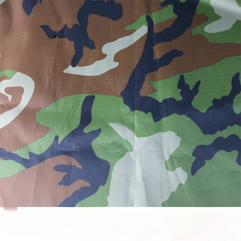 

Quad-tone Camouflage 210T Polyester Check Fabric Taffeta Ultra-thin Wear-resistant Waterproof PU Canopy Umbrella Hunting Tatical