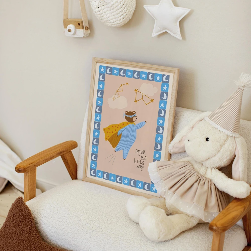 لوحة فنية جدارية لغرفة الأطفال - مراجعة Baby Nursery Elephant وسعره