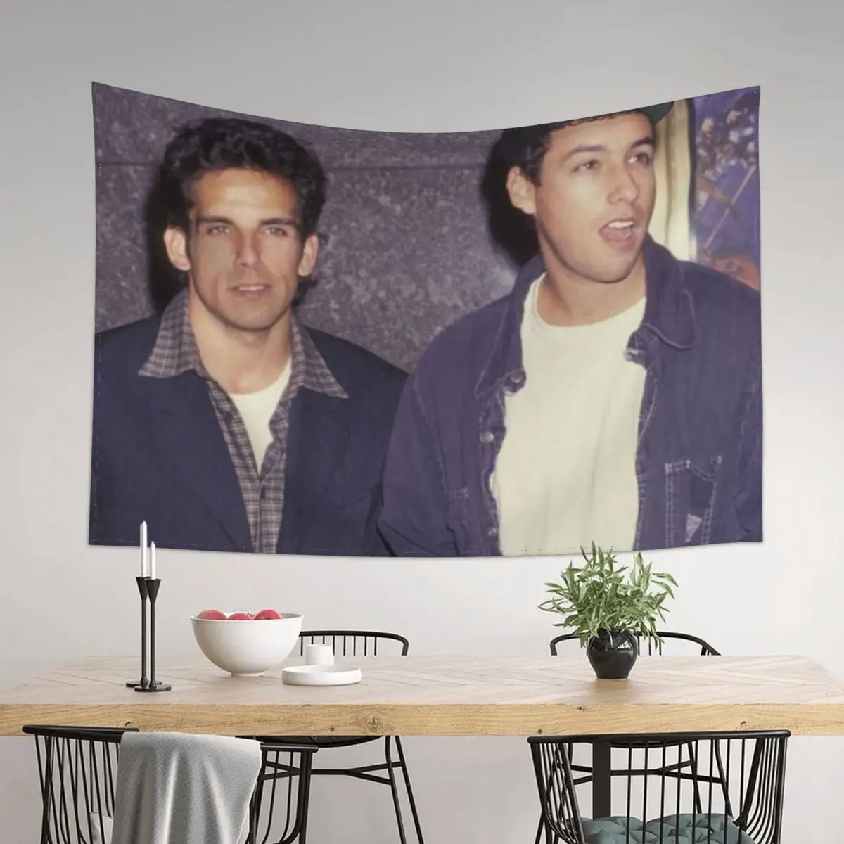 

Adam Sandler and Ben Stiller Tapestry Home Decoration Decoration For Rooms Room Ornaments Tapestry