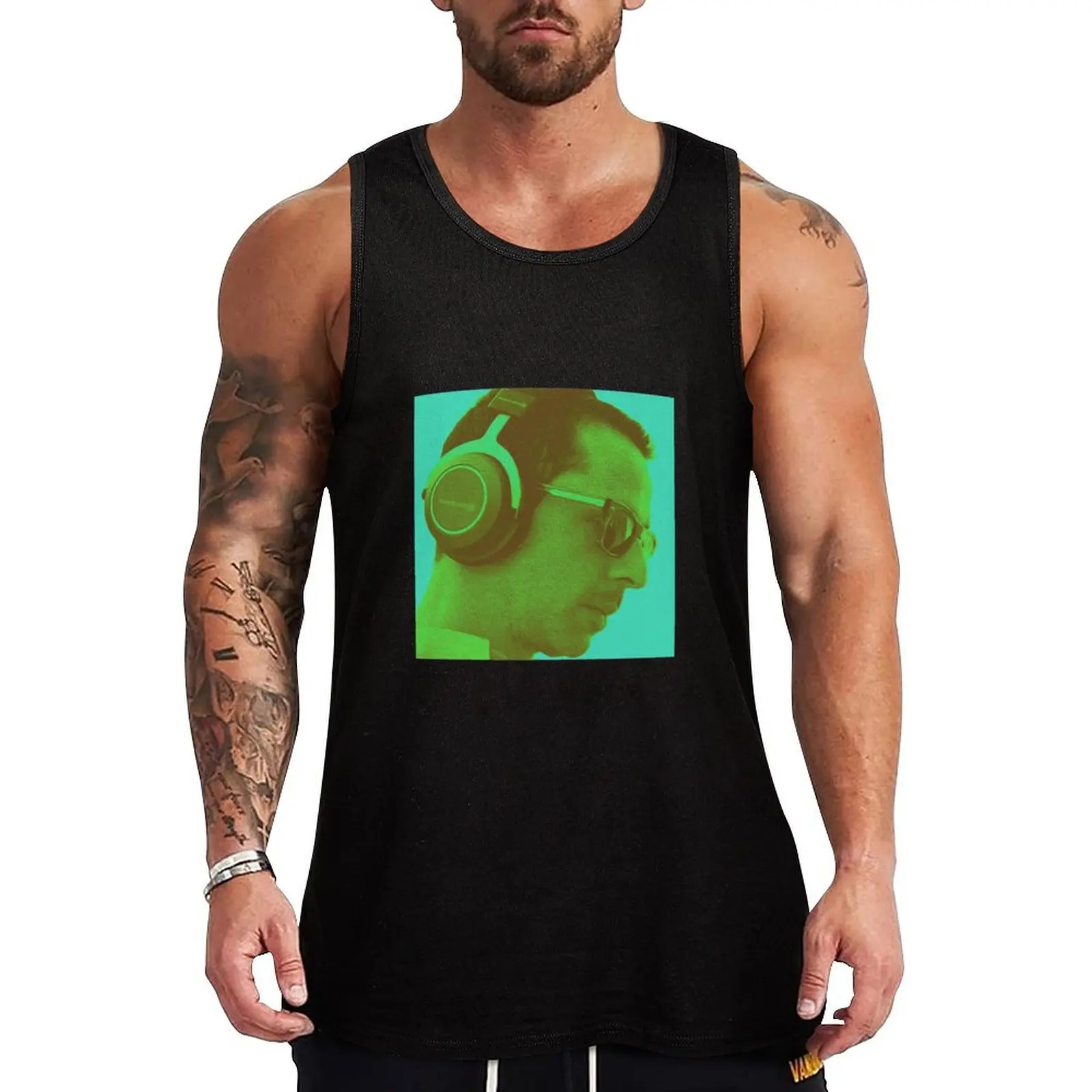 

Kendall Roy Pop Art Tank Top T-shirt male t-shirts man gym Muscle fit