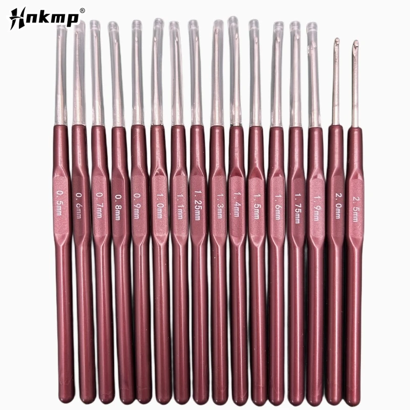 

1Pcs Crochet Hook 0.5-2.5MM Micro Hook Needles For Wig Making Crochet Locs Braids Weaving Needle Tools