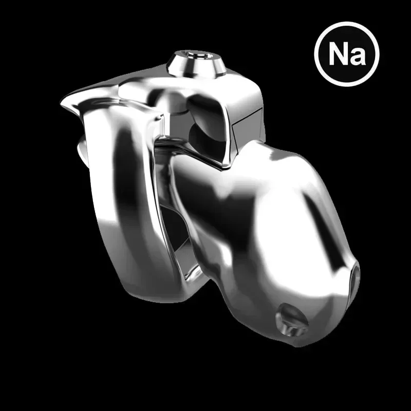 2023 New 316 Stainless Steel Metal HT-V5 Click&Lock Male Chastity Device Cock Cage Penis Ring Belt Fetish Adult Sex Toys