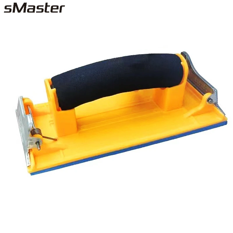 Sandpaper Holder For Woodworking Polishing Abrasive Tools Sandpaper Frame Handheld Matte Paper Frame Poloshing Sand Paper Frame