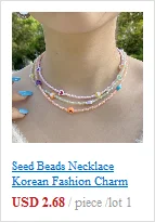 Einfache Rocailles Strang Halsband Mode Koreanische Kragen Charme Bunte Handgemachte Böhmen Halskette Frauen Strand Weibliche Schmuck – Detail 24