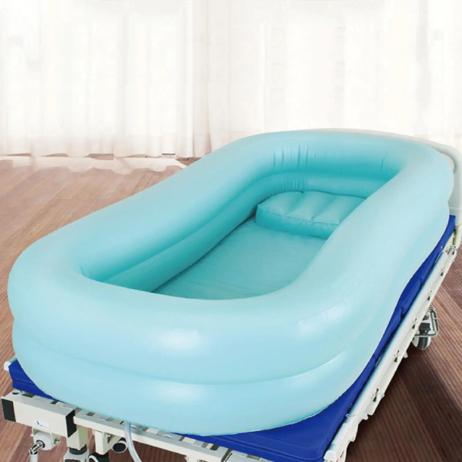 Blue Home SPA Bathtub Free Standing Blow up Bathtub with Air Pillow