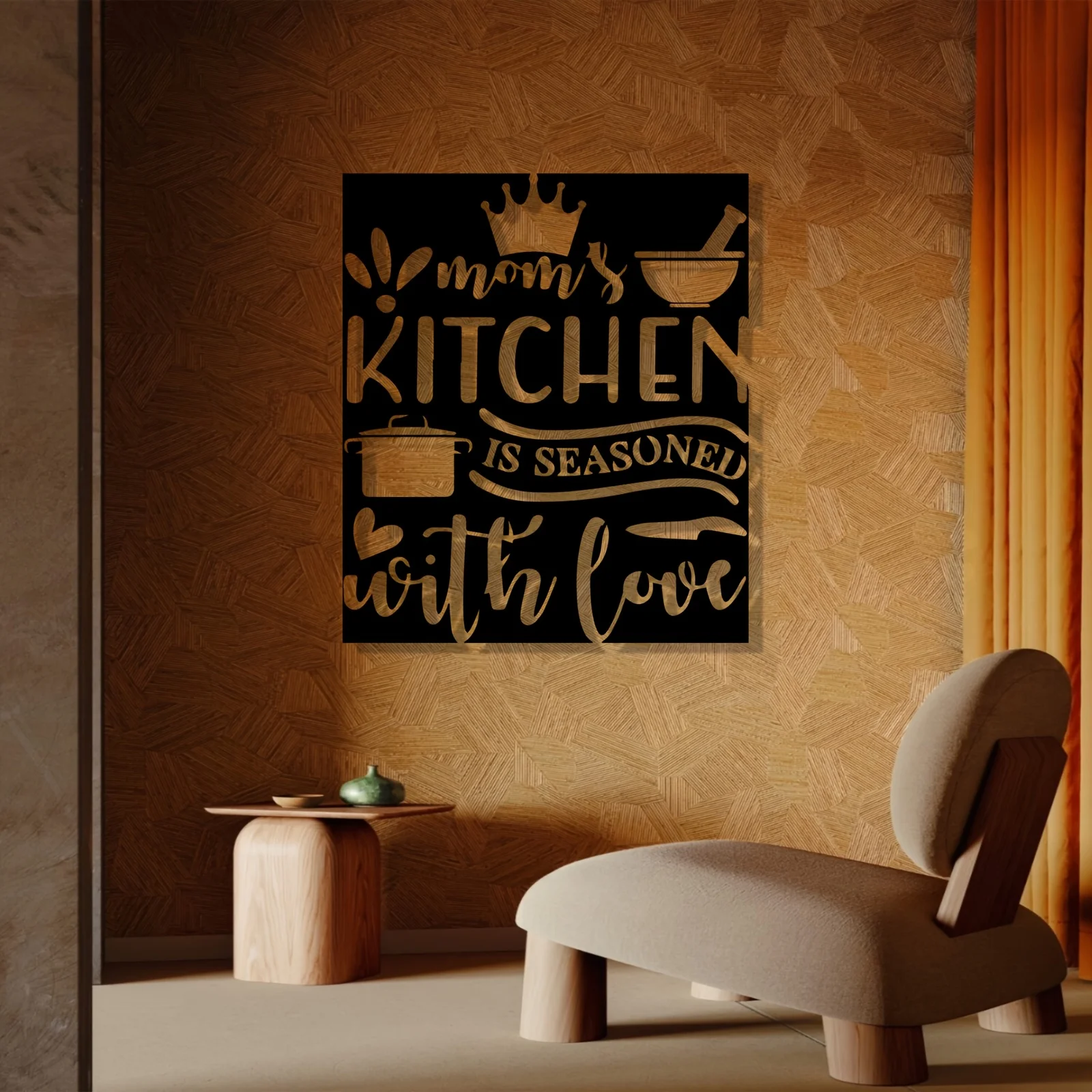 CIFBUY Metalowa Dekoracja Ście – Mom'S Home Cooking recenzja i cena